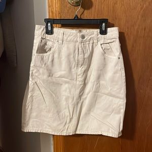 Rolla’s denim mini skirt